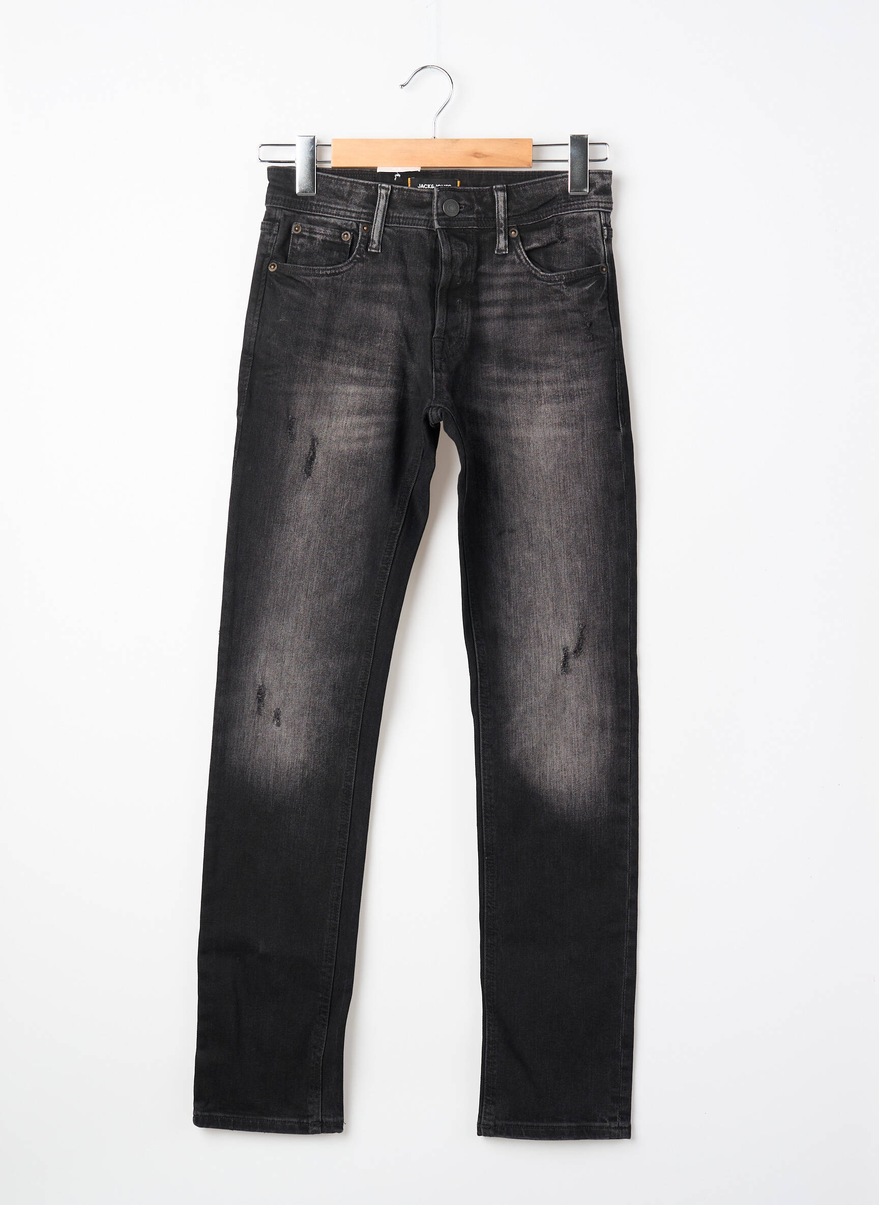 Lieknos džinsai juodas JACK & JONES vyras