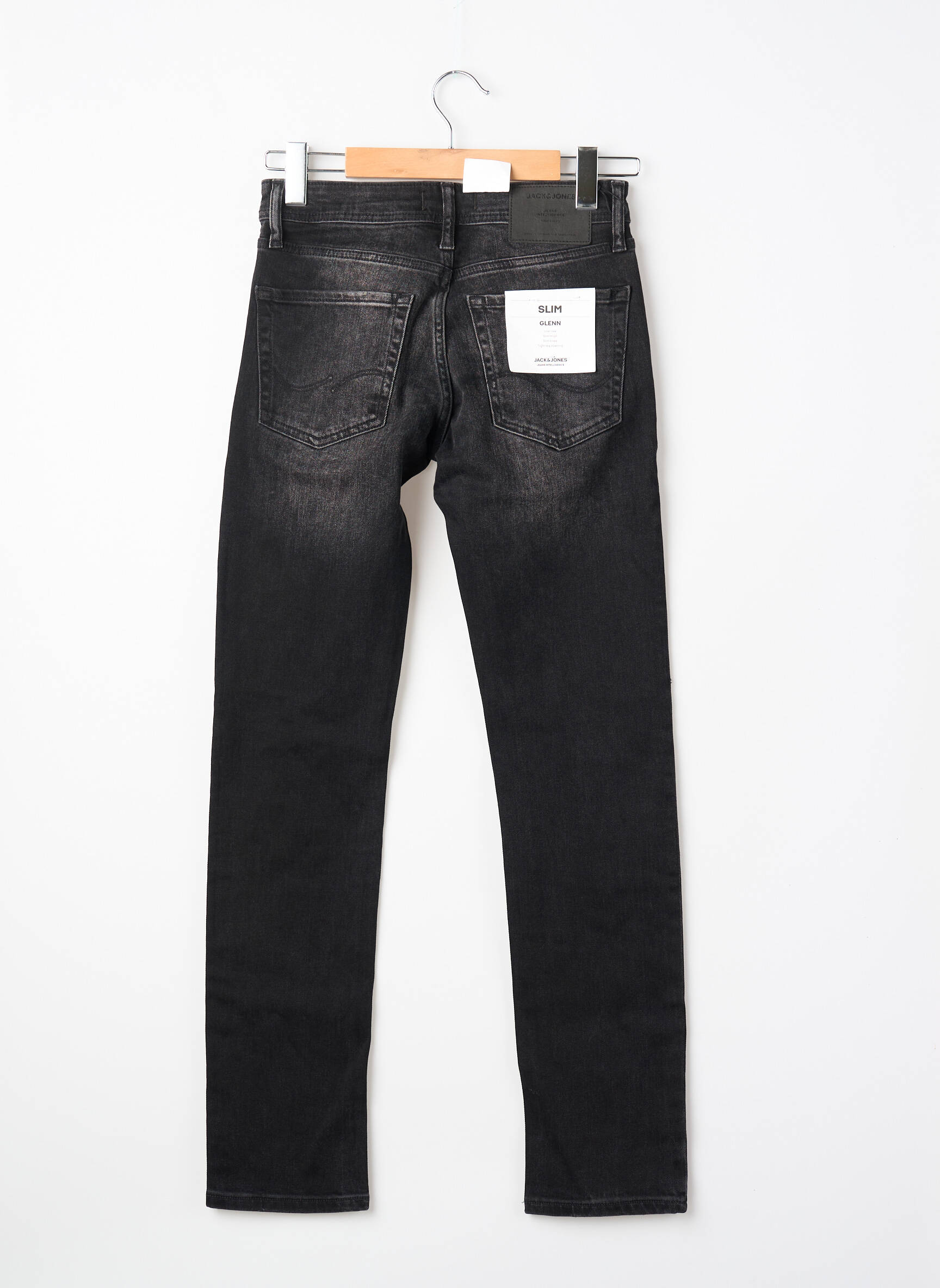Lieknos džinsai juodas JACK & JONES vyras