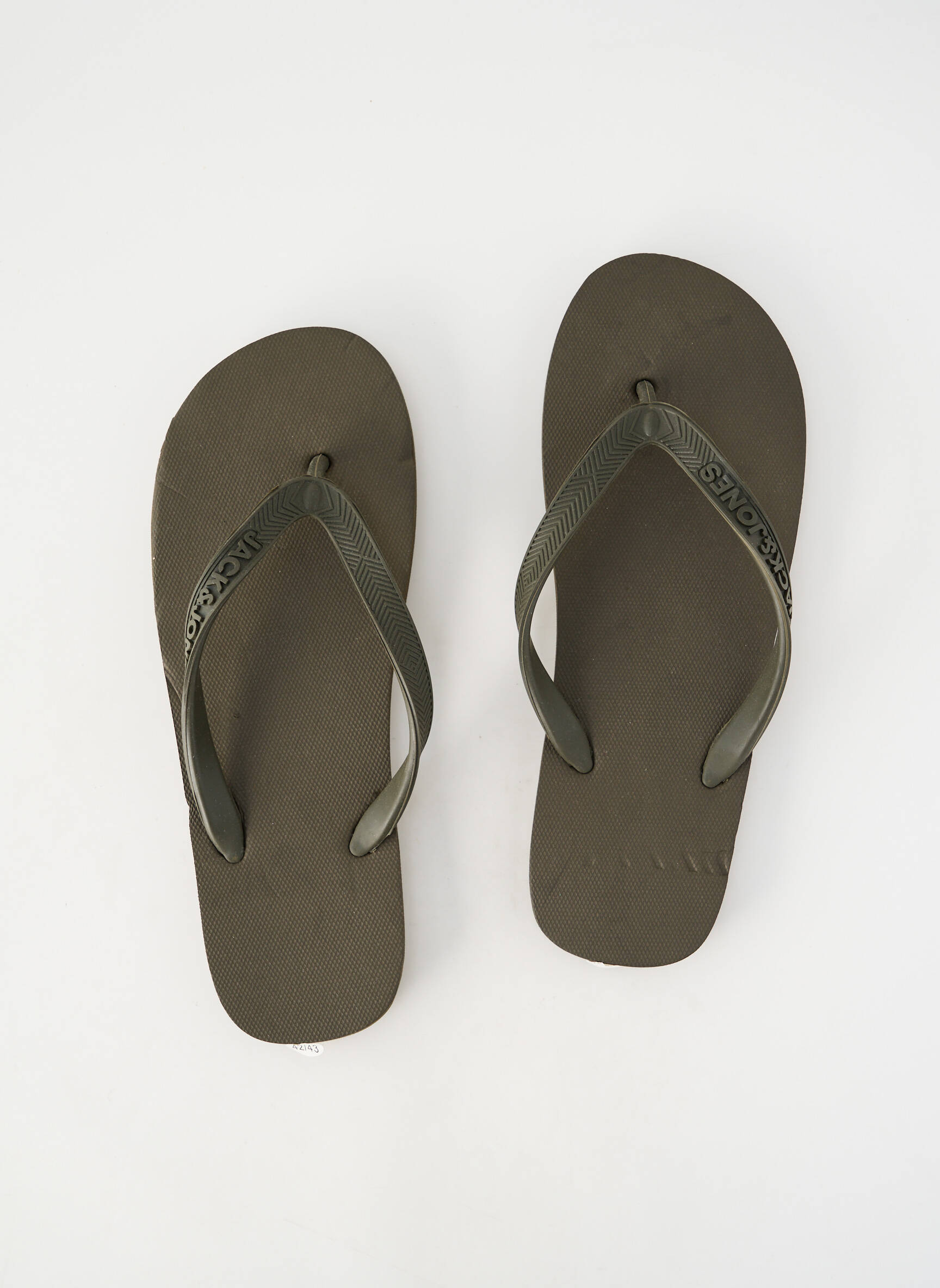 Sandalai/nu pėdos žalias JACK & JONES vyras