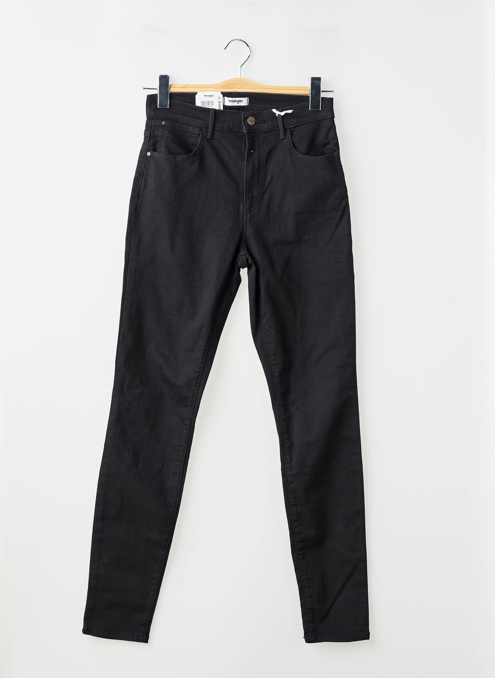 Lieknos džinsai juodas WRANGLER moteris
