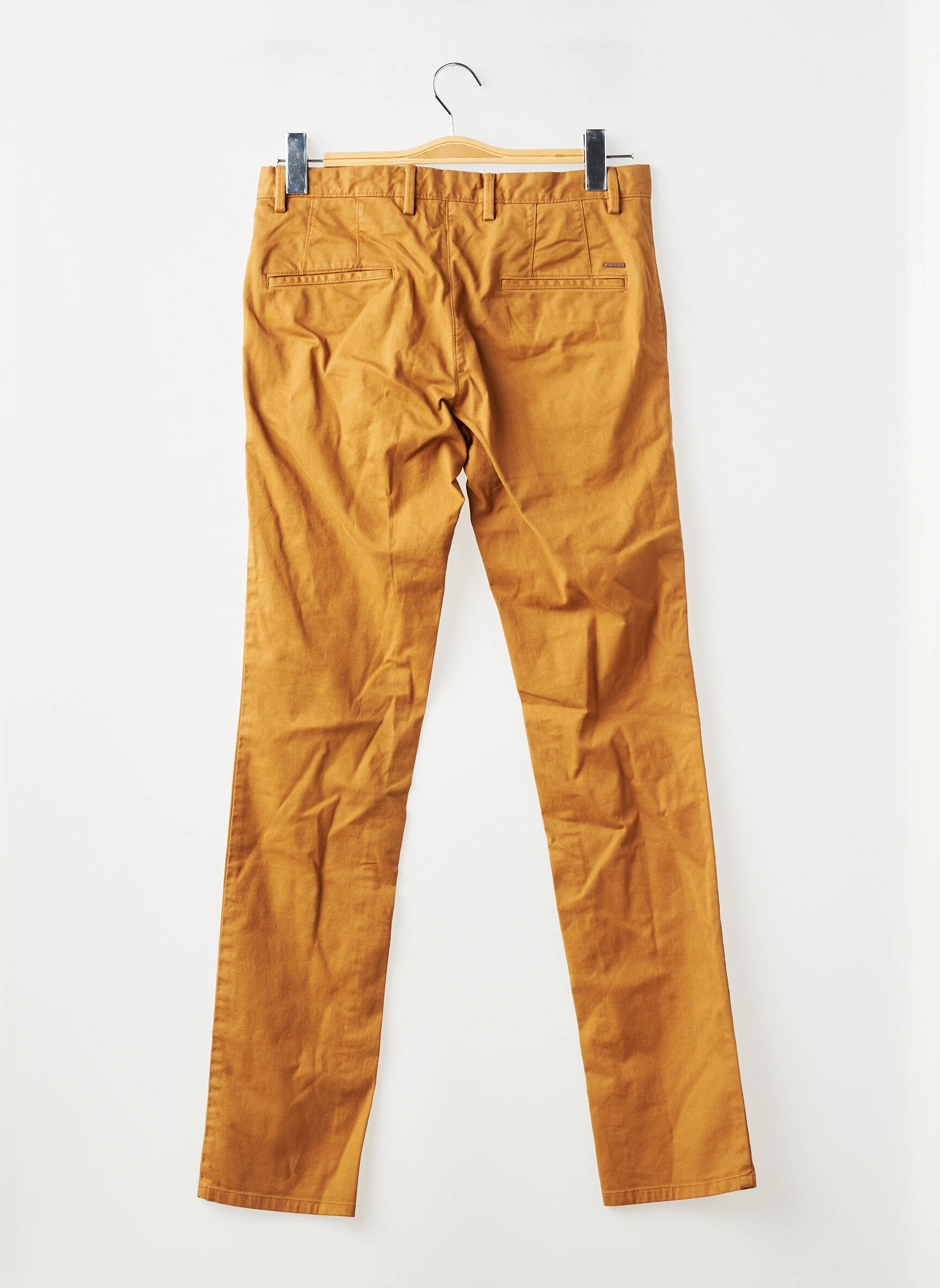 Chino kelnė rudas MANGO vyras