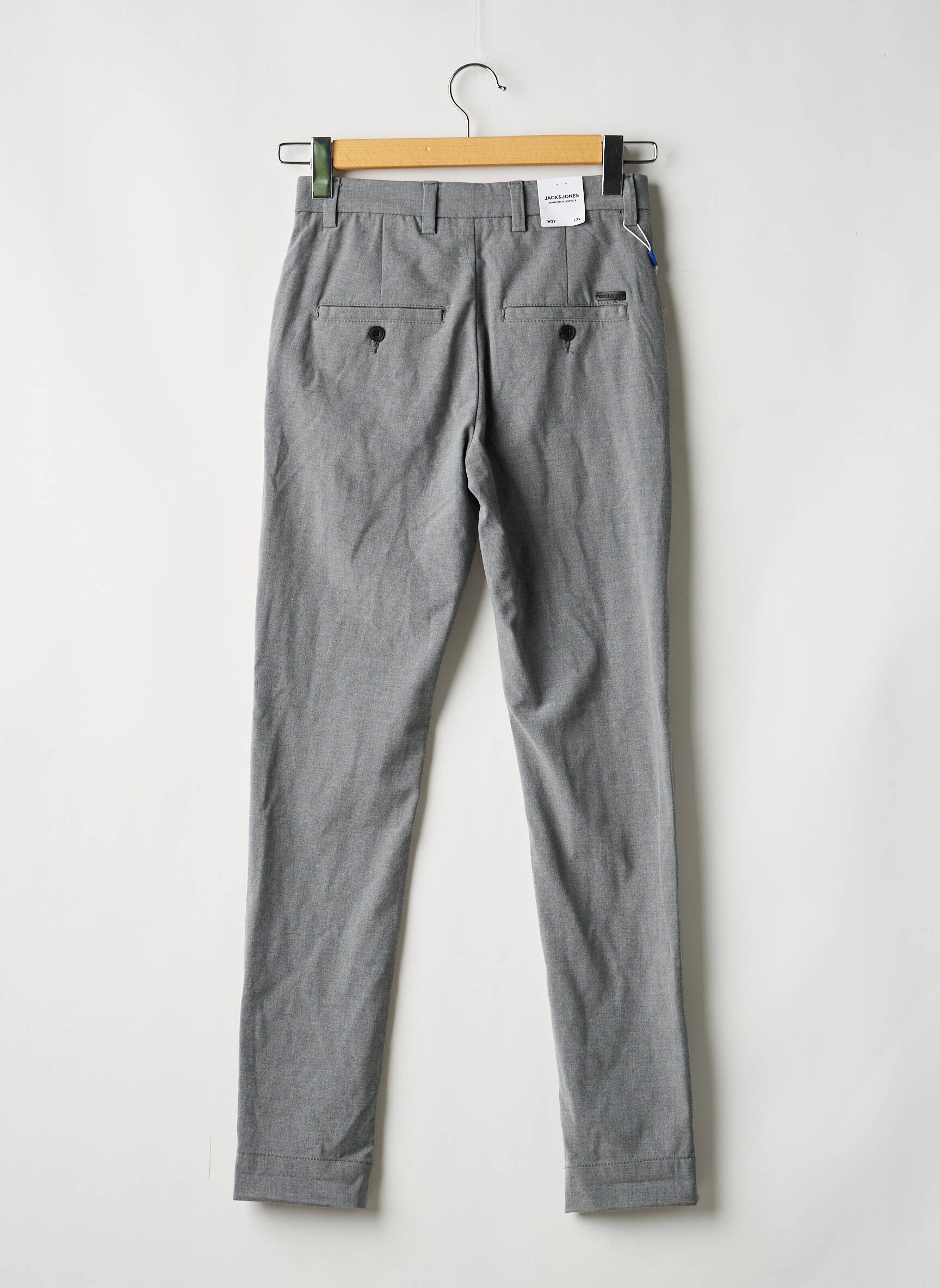 Lieknos kelnės pilka JACK & JONES vyras