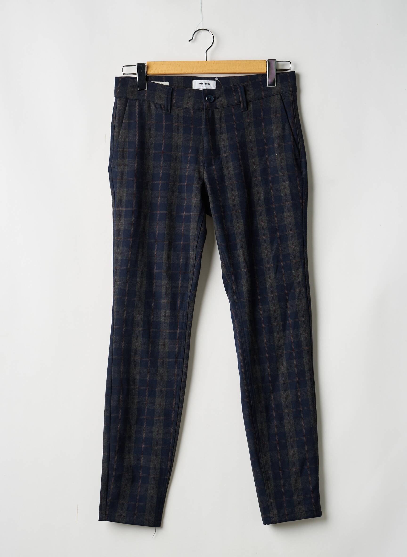 Tiesi kelnė mėlyna ONLY&SONS vyras