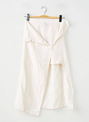 Pusilgis sijonas baltas VERO MODA moteris