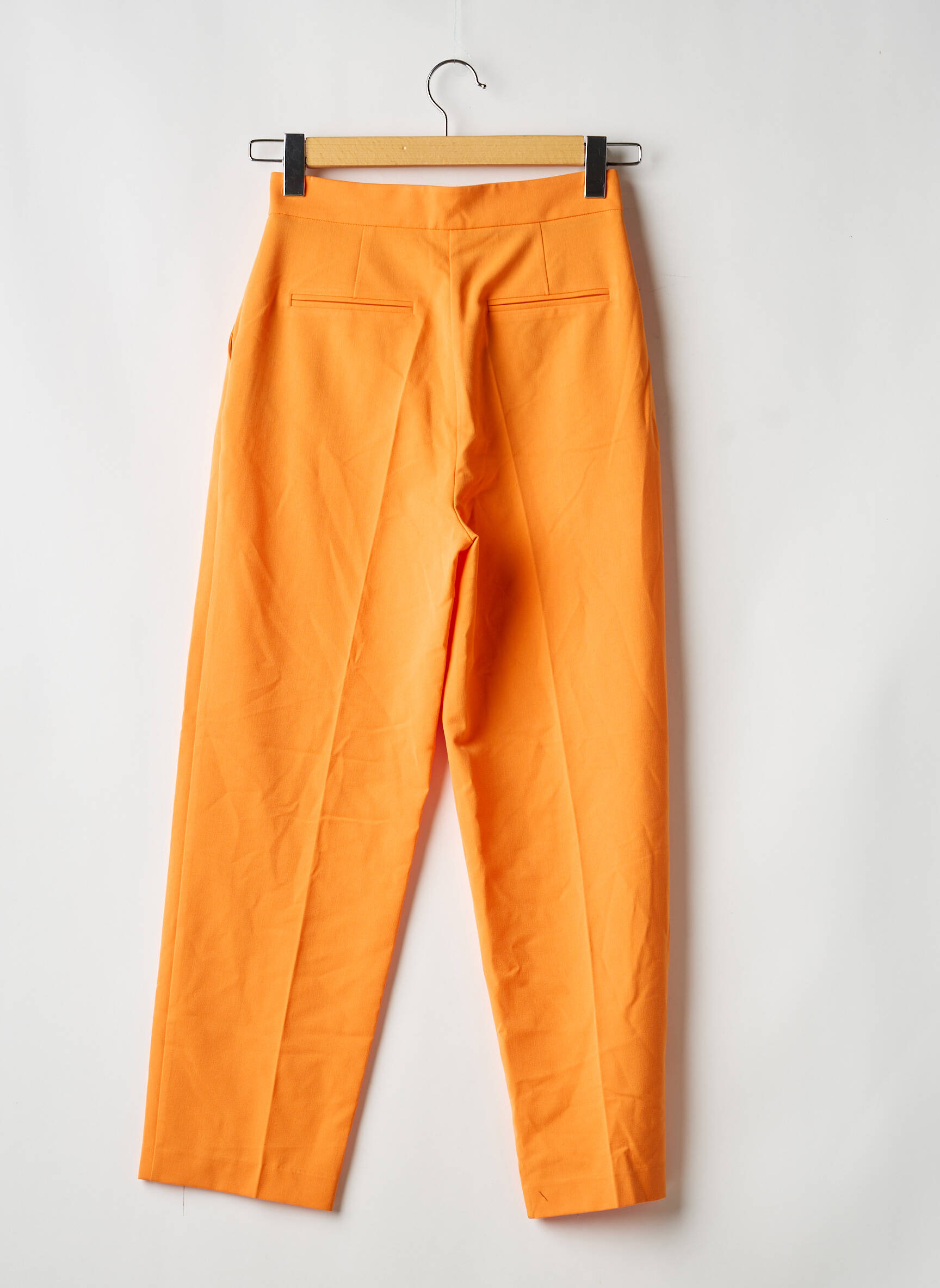 Pusilgių kelnių oranžinė ASTRID BLACK LABEL moteris