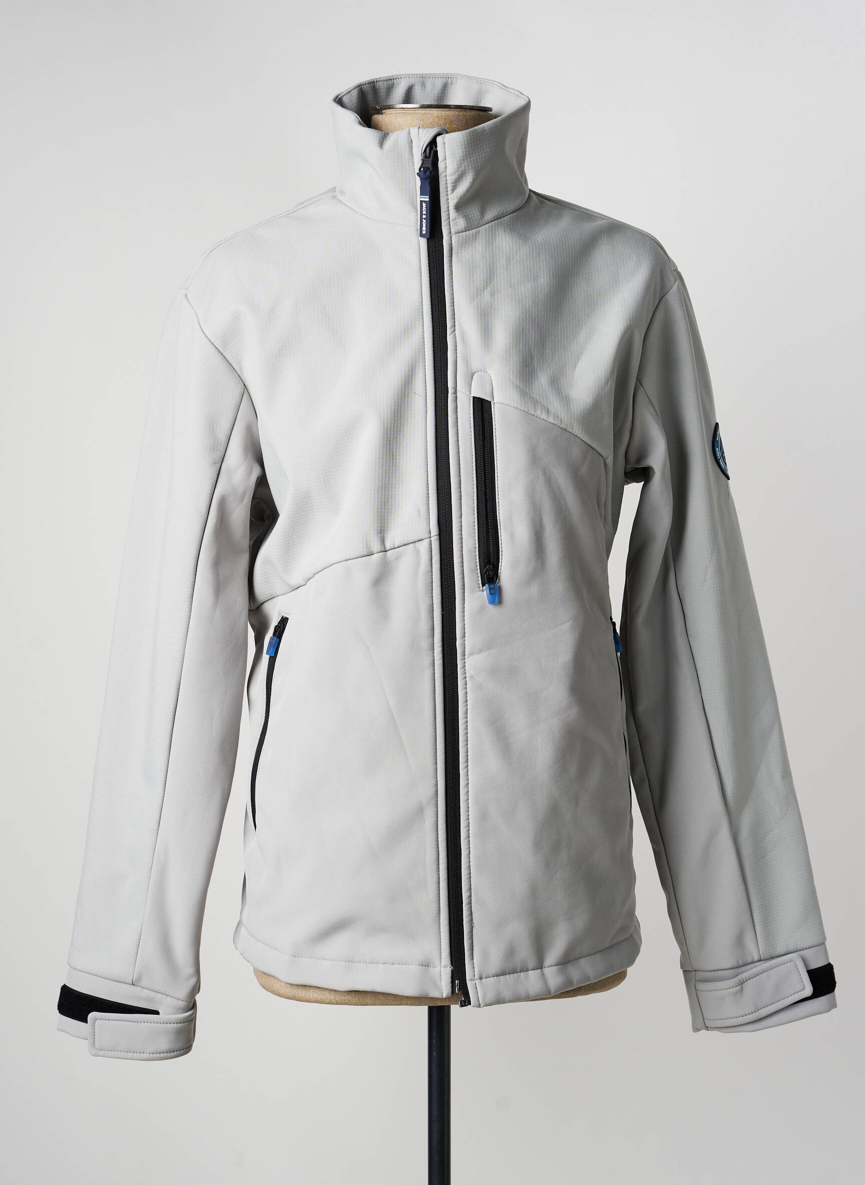 Kasdienis švarkas pilka JACK & JONES vyras