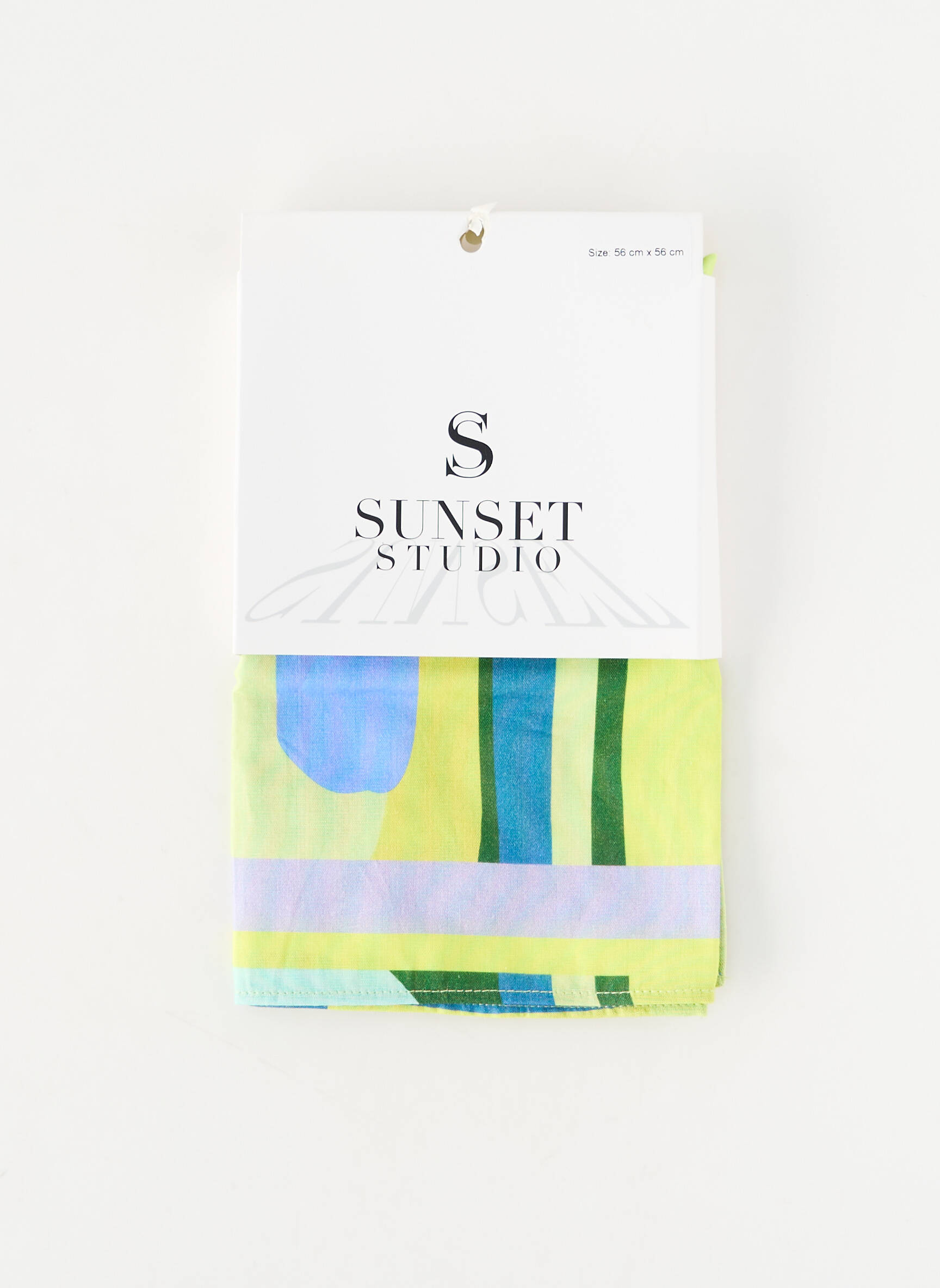 Šalikas žalias SUNSET STUDIO moteris