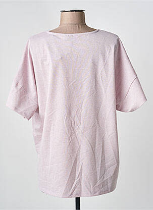 T-marškinys violetinis VERO MODA moteris