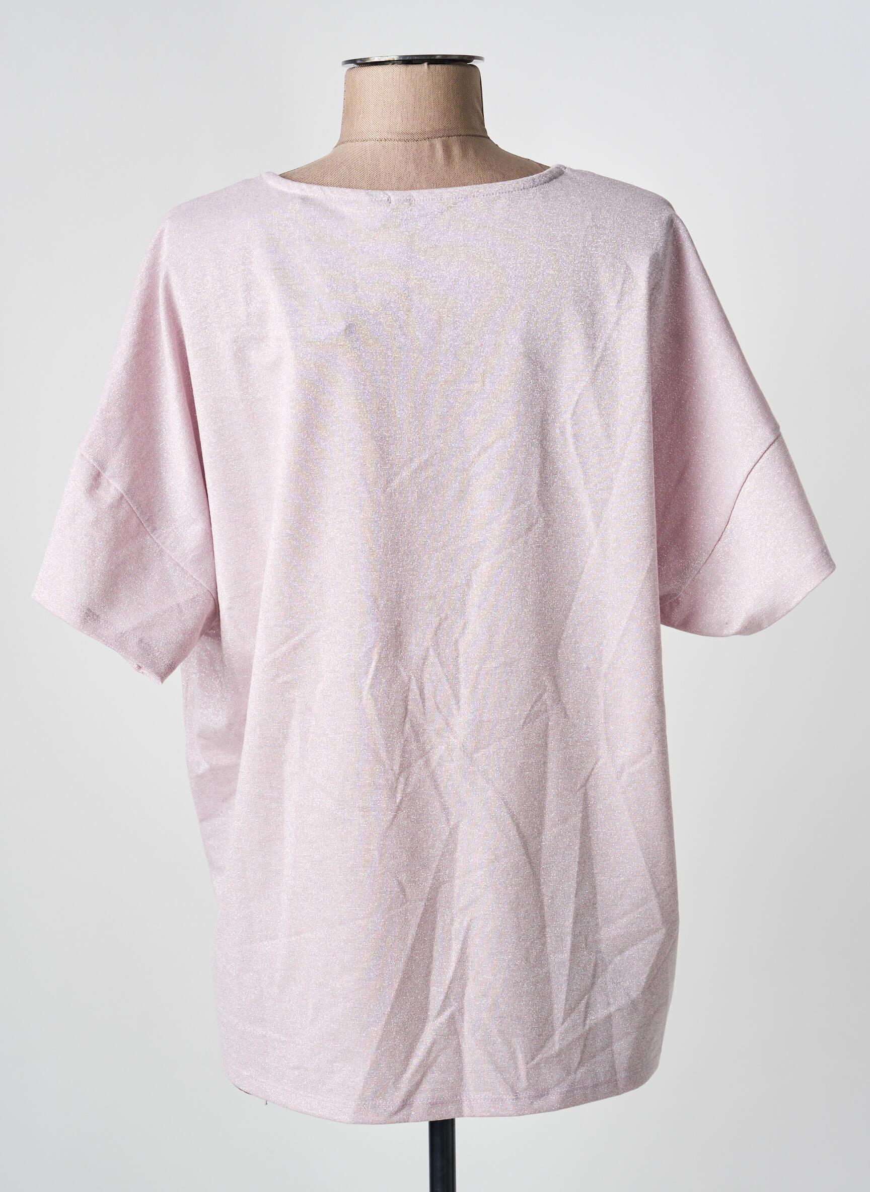 T-marškinys violetinis VERO MODA moteris