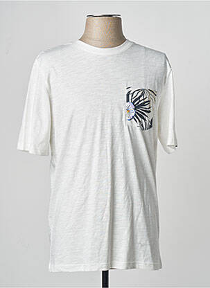 T-marškinys baltas JACK & JONES vyras
