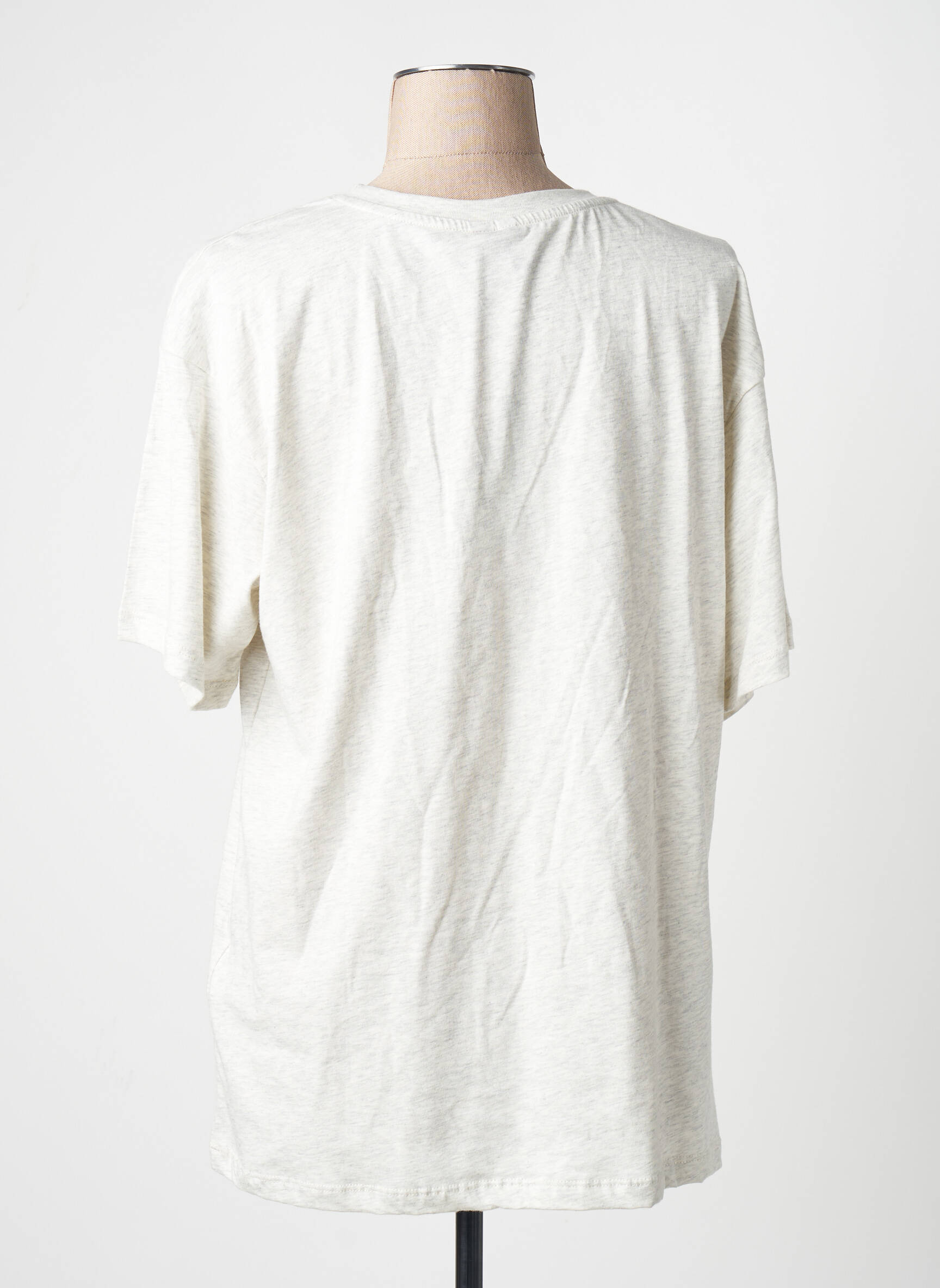 T-marškinys baltas VERO MODA moteris