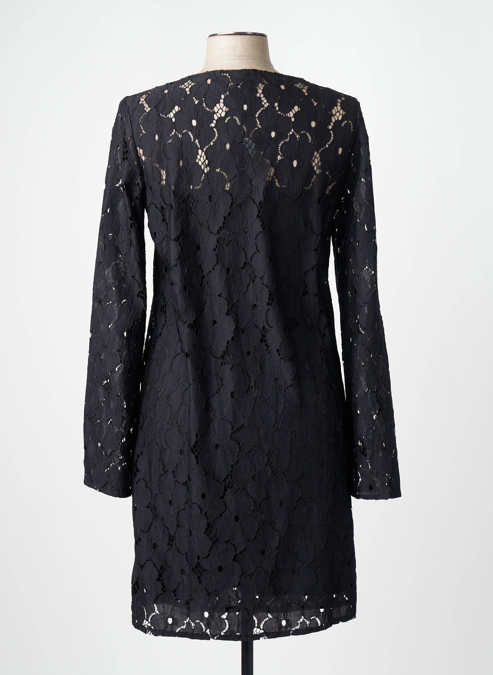 Pusilgių suknelė juodas VERO MODA moteris