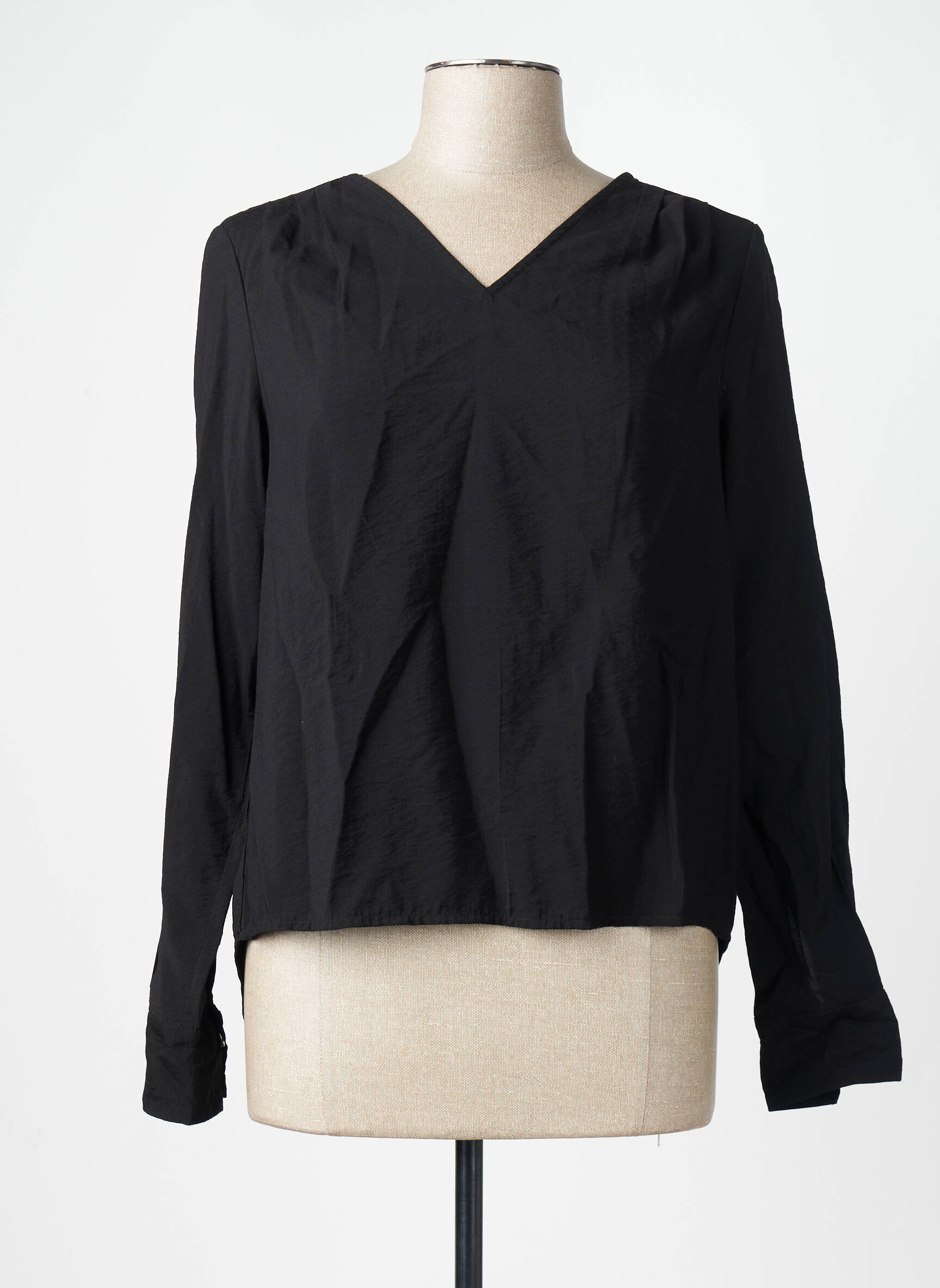 Moteriškas marškinys juodas VERO MODA moteris