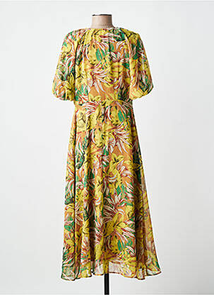 Kimono striukė geltona MANGO moteris