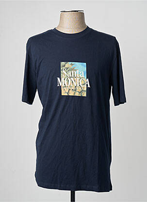 T-marškinys mėlyna JACK & JONES vyras