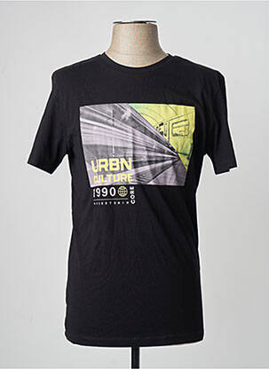 T-marškinys juodas JACK & JONES vyras