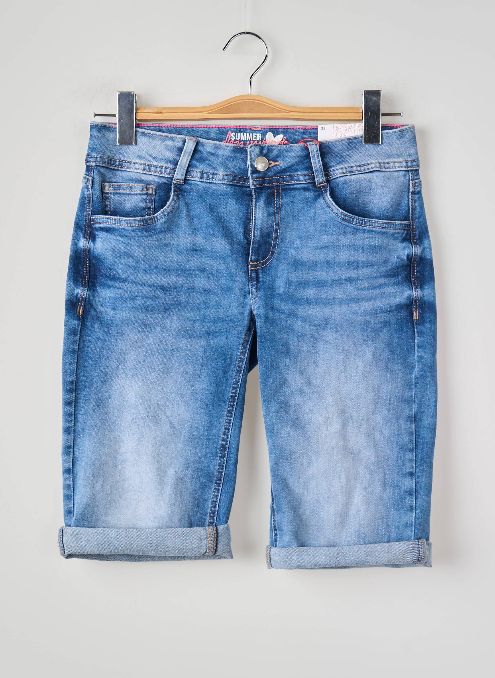 Bermudas mėlyna STREET ONE moteris