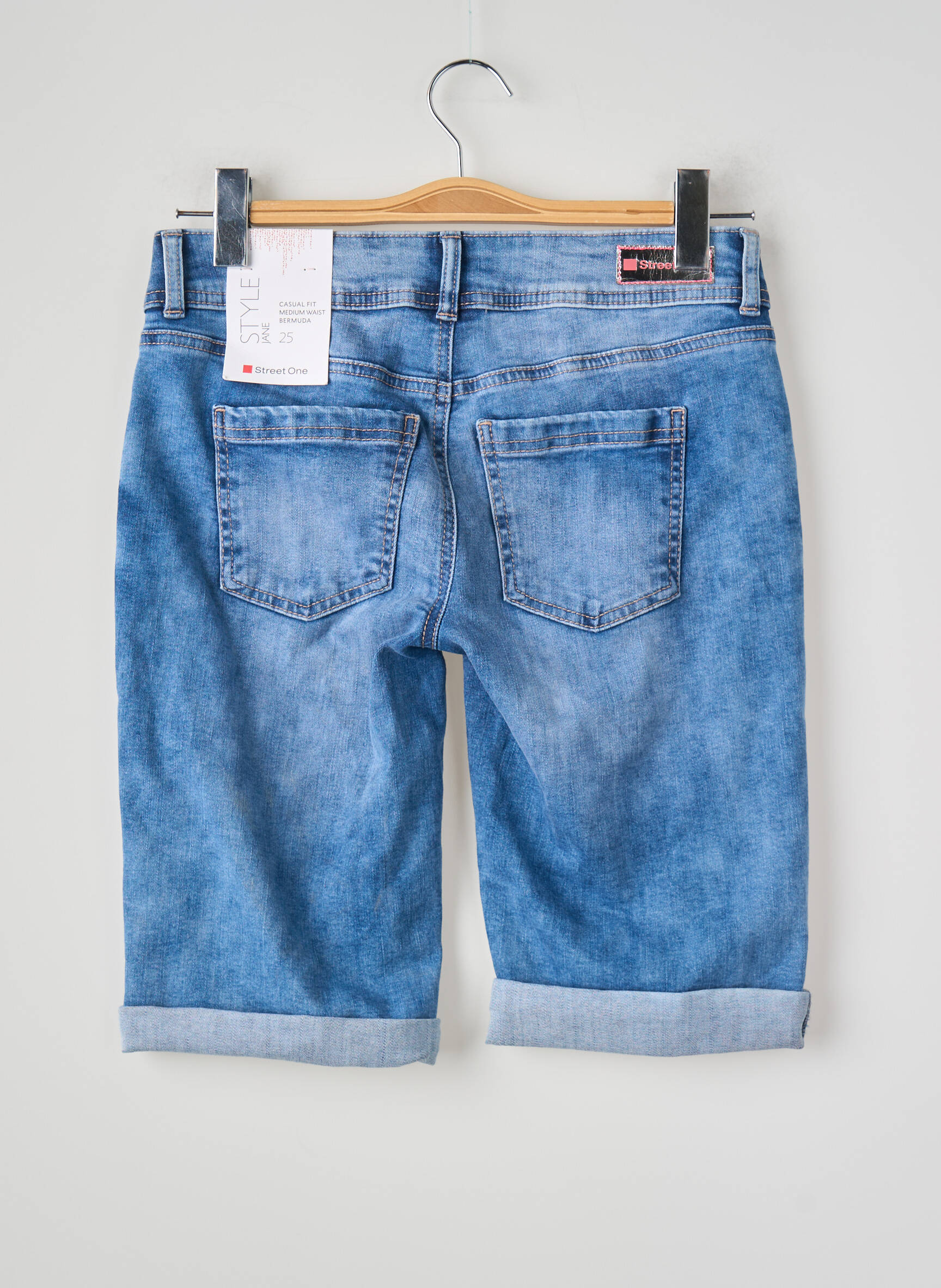 Bermudas mėlyna STREET ONE moteris