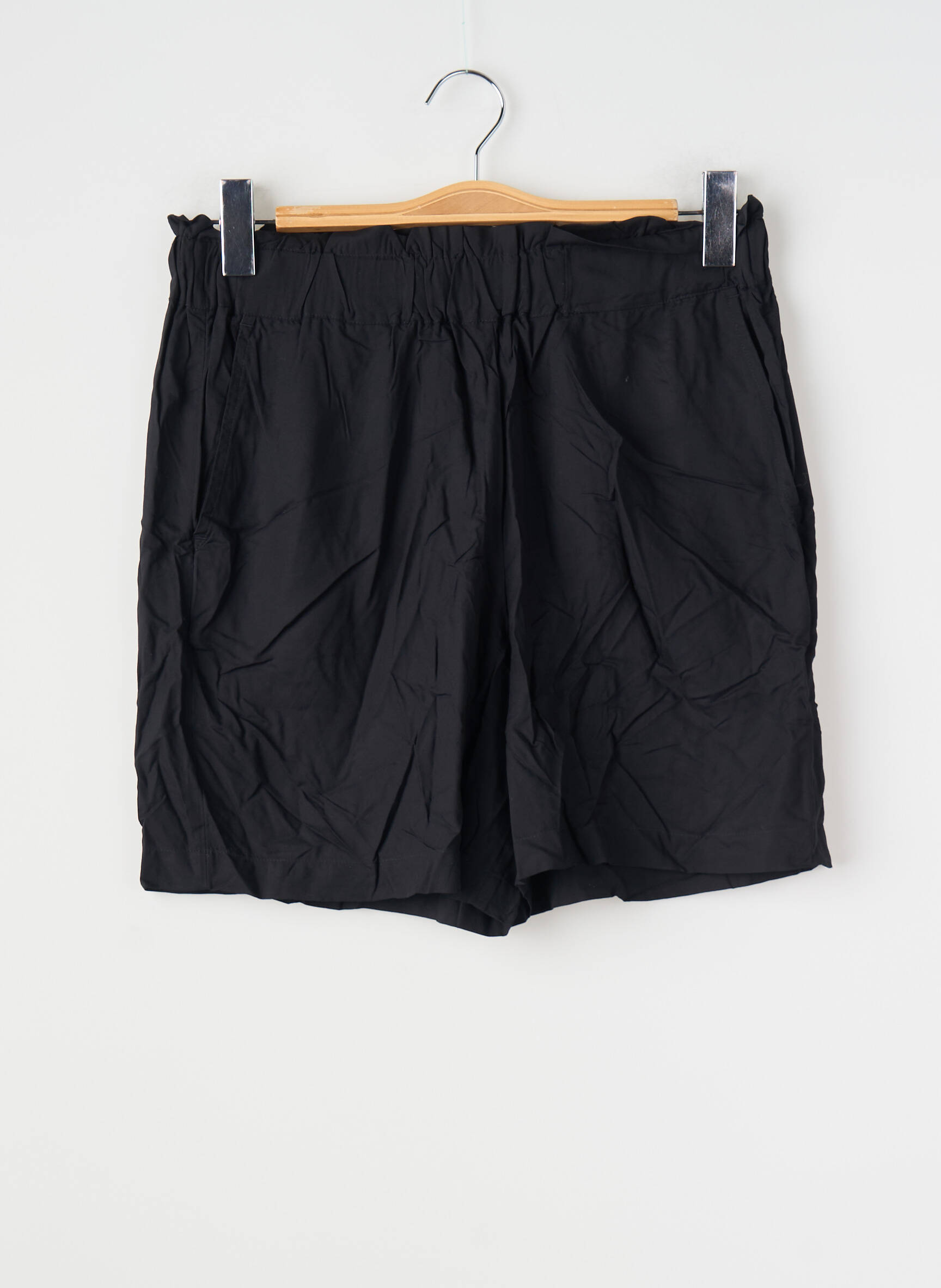 Bermudas juodas TOM TAILOR moteris