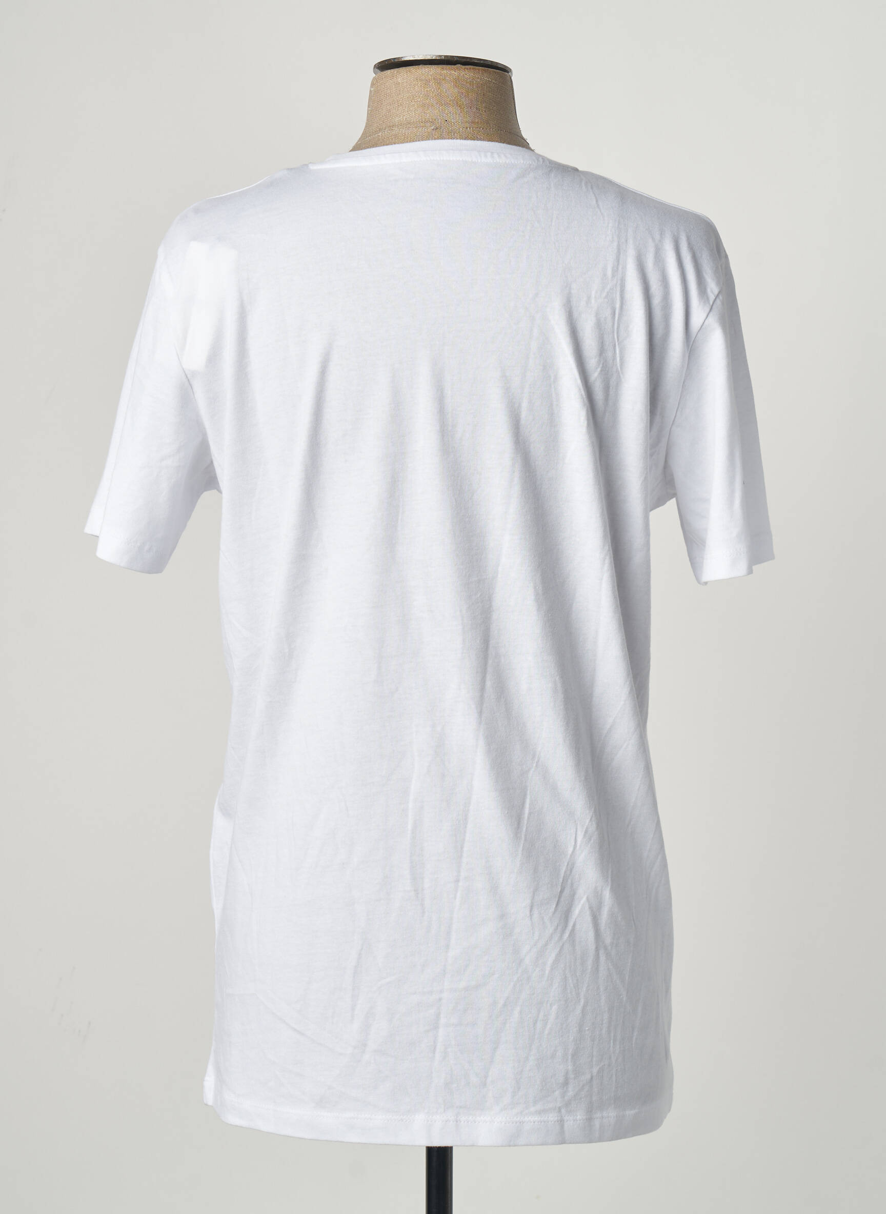 T-marškinys baltas JACK & JONES vyras