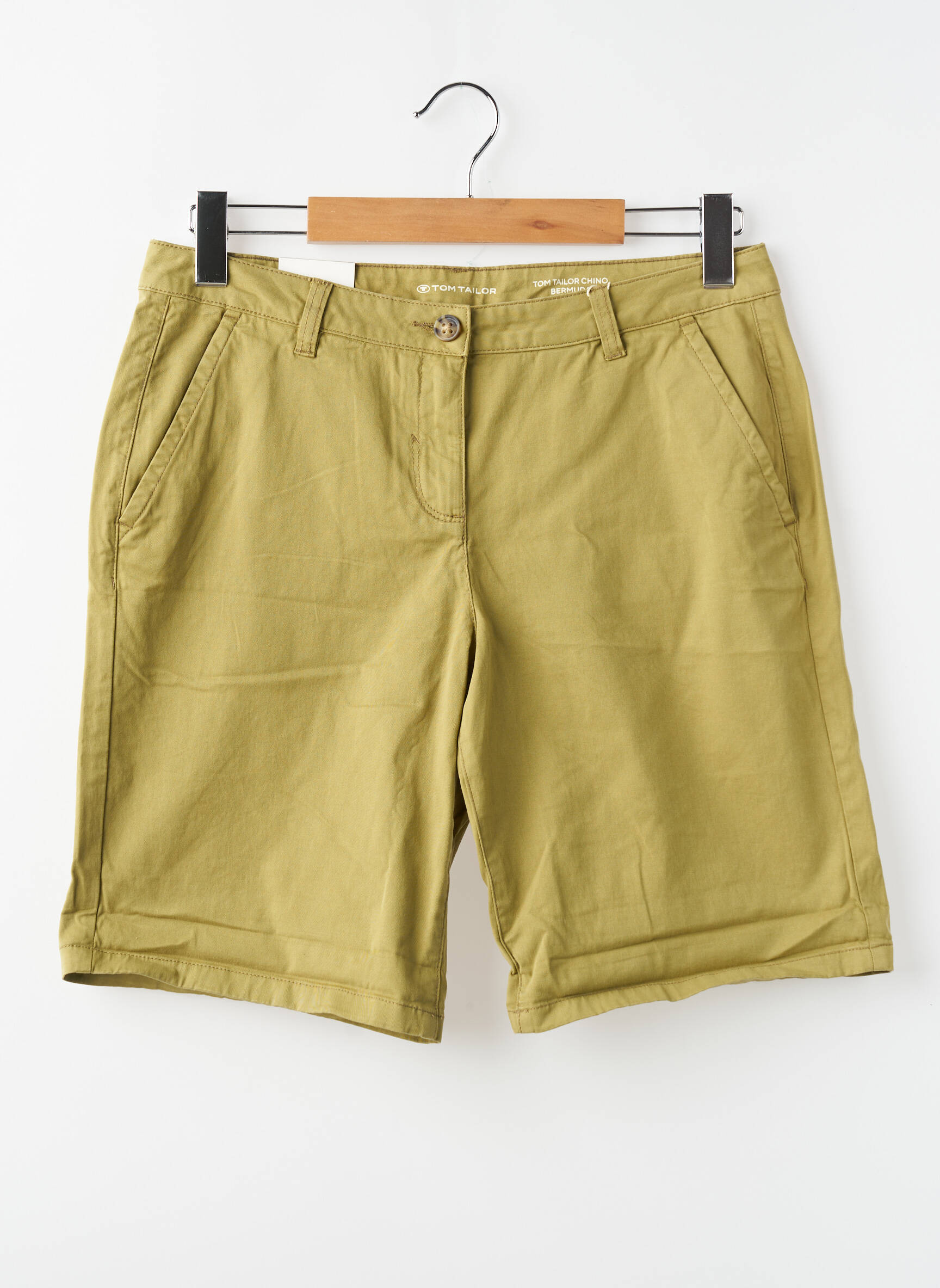 Bermudas žalias TOM TAILOR moteris