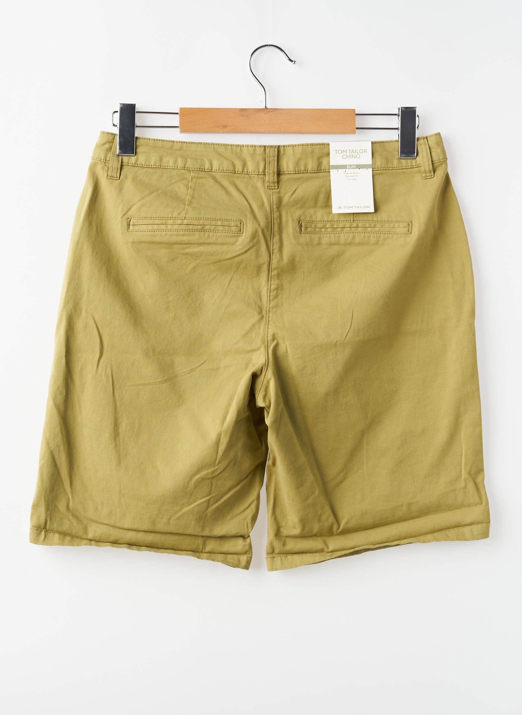 Bermudas žalias TOM TAILOR moteris