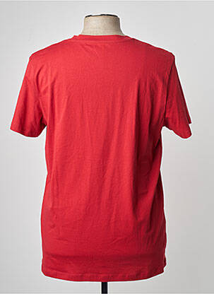 T-marškinys raudona JACK & JONES vyras