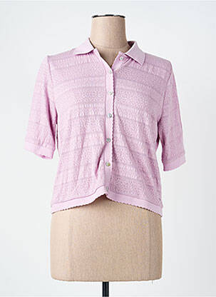 Polo violetinis GARCIA moteris