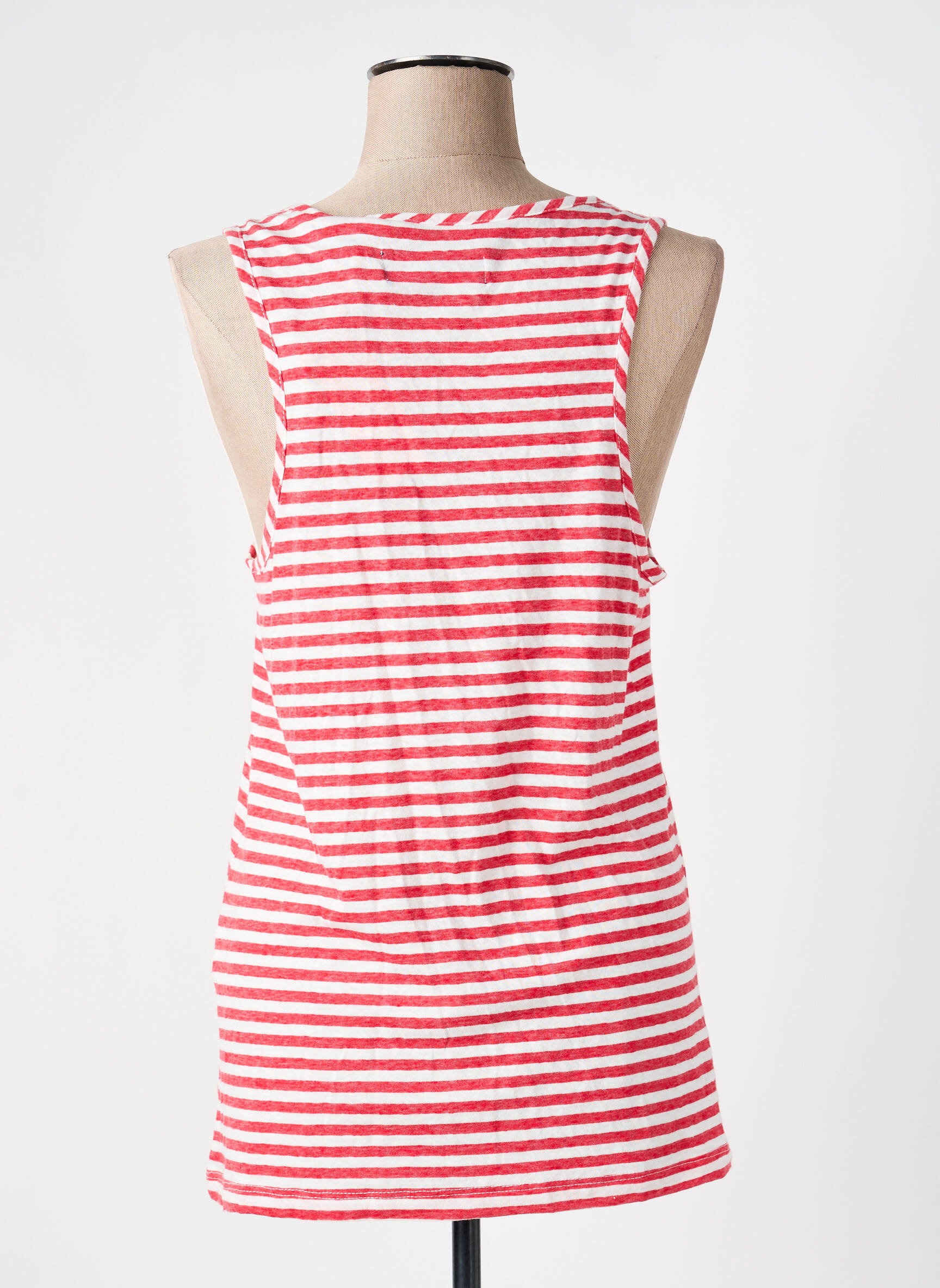 T-marškinys raudona SUPERDRY moteris
