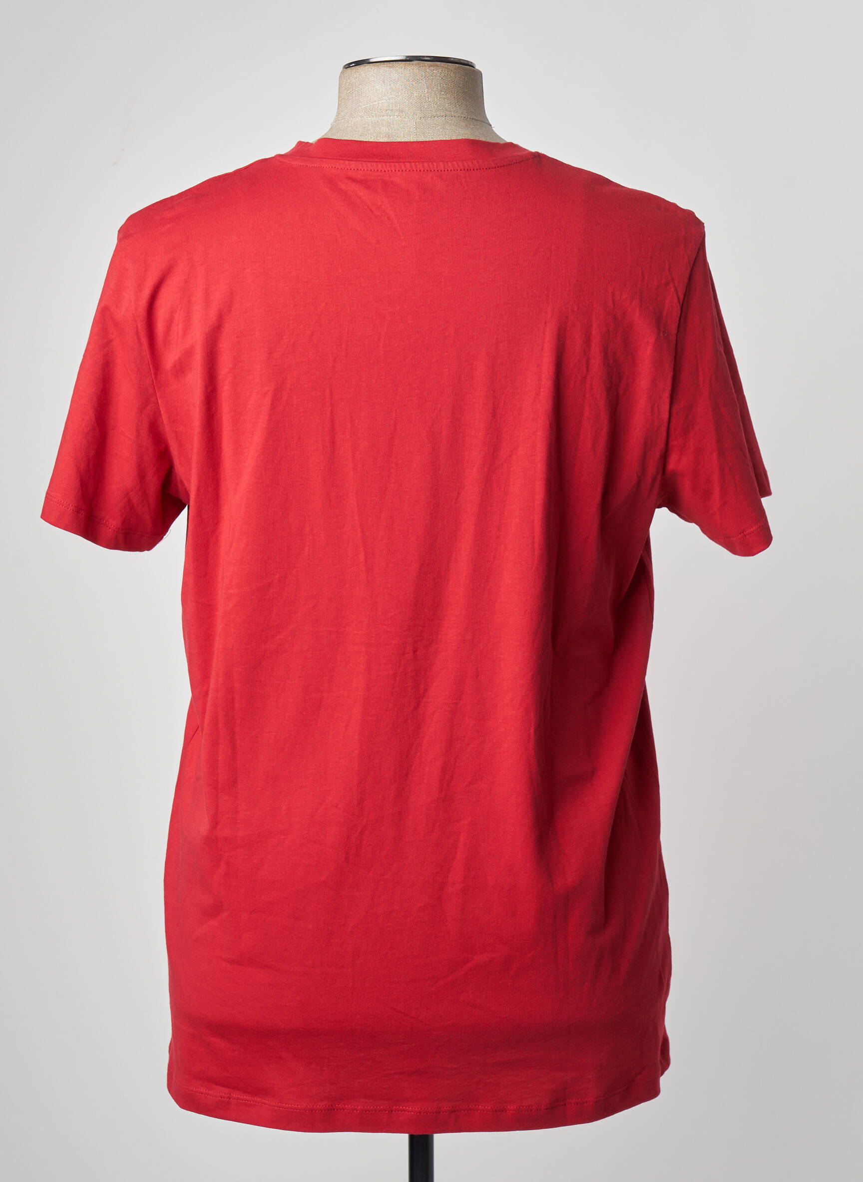T-marškinys raudona JACK & JONES vyras