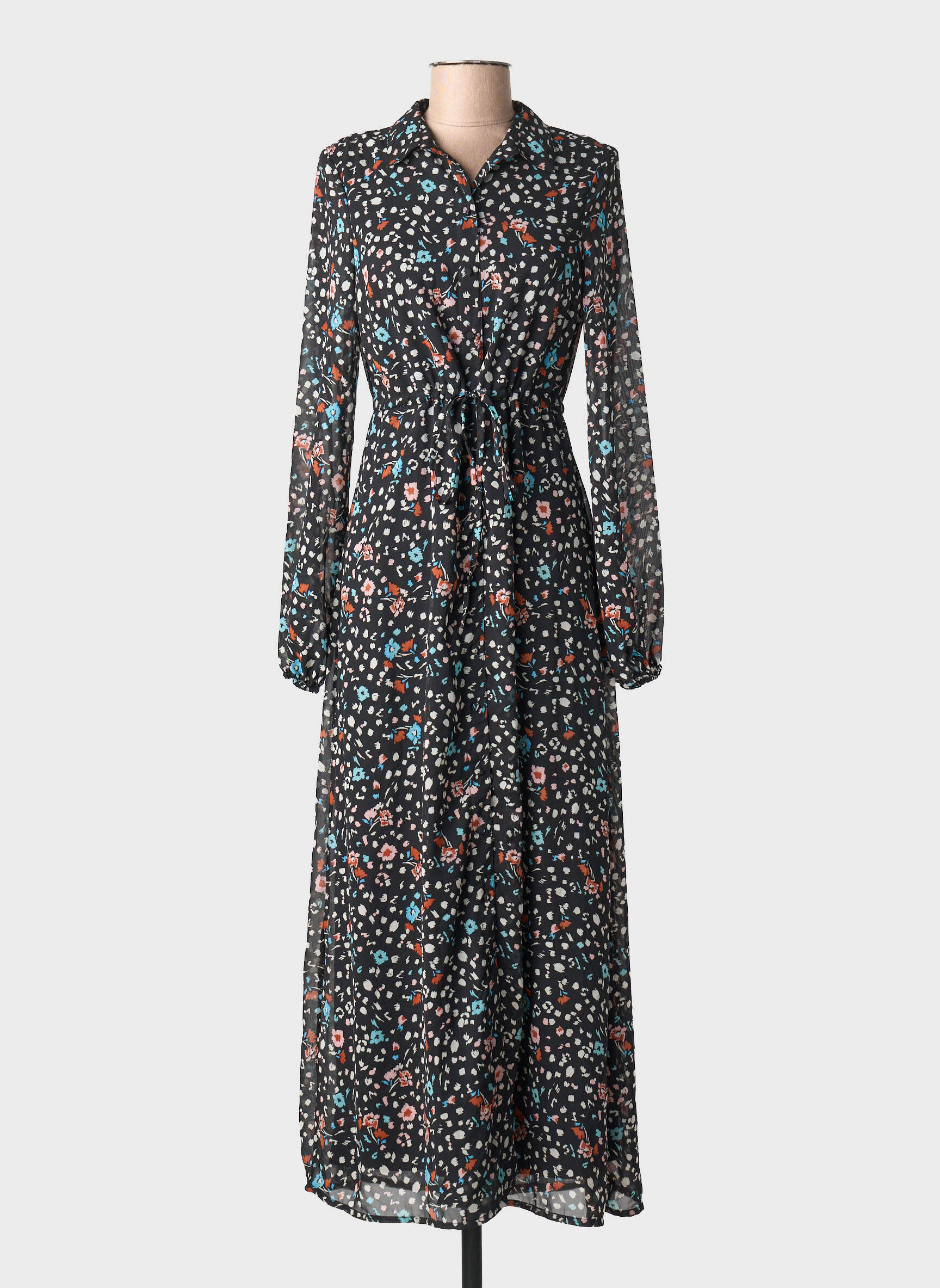 Ilga suknelė juodas VERO MODA moteris
