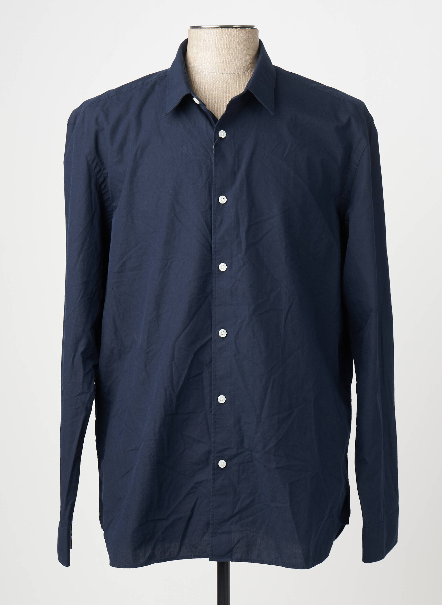 Ilgomis rankovėmis marškinys mėlyna JACK & JONES vyras