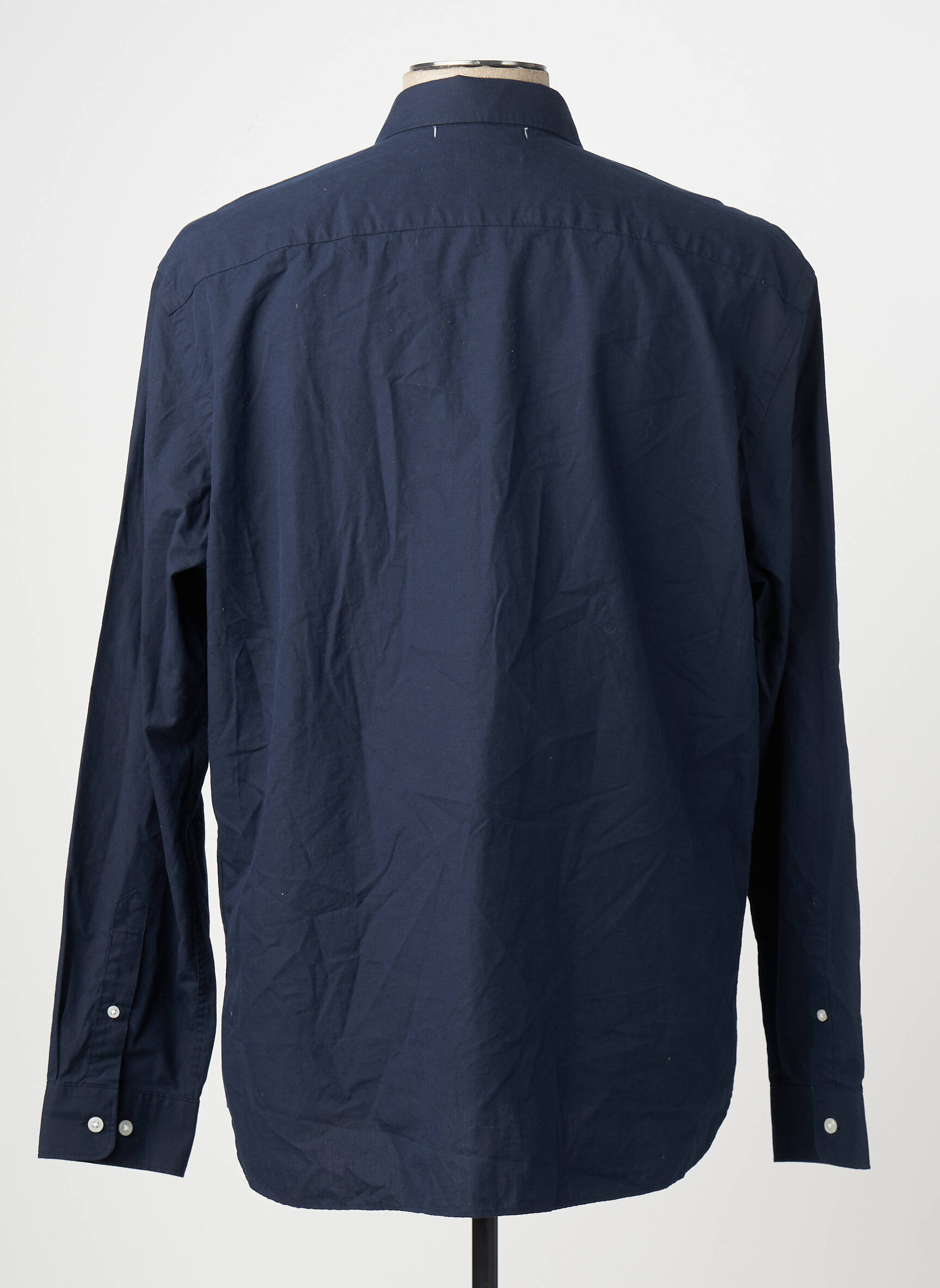 Ilgomis rankovėmis marškinys mėlyna JACK & JONES vyras