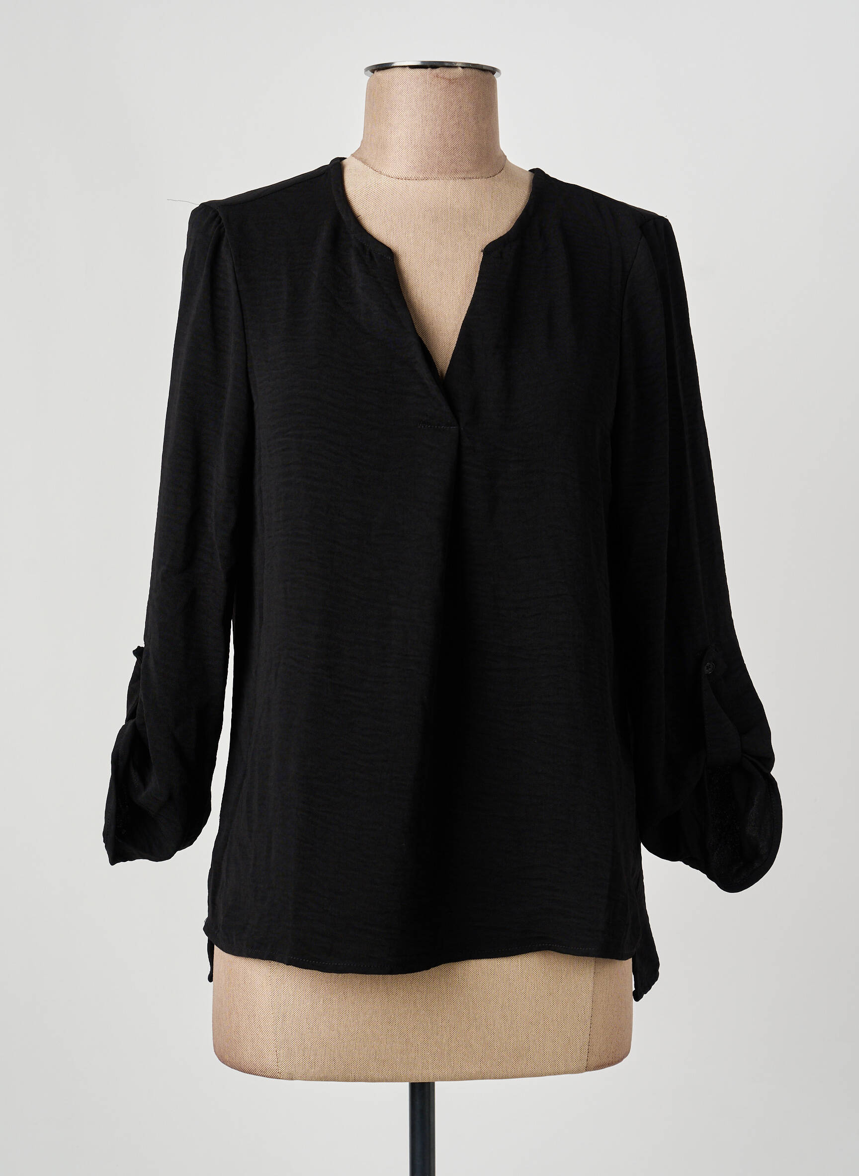 Moteriškas marškinys juodas VERO MODA moteris