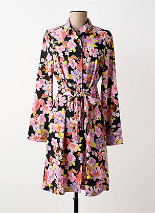 Pusilgių suknelė rožinė VERO MODA moteris