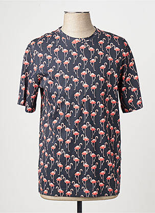 T-marškinys mėlyna JACK & JONES vyras