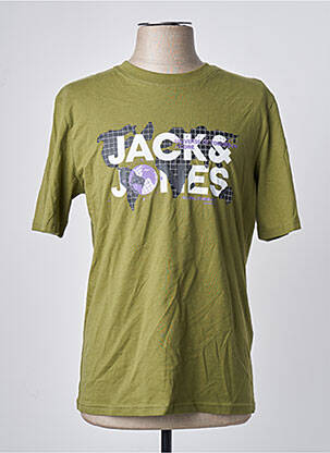 T-marškinys žalias JACK & JONES vyras