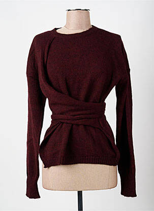 Megztinis raudona ASTRID BLACK LABEL moteris