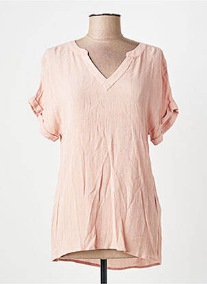 Moteriškas marškinys rožinė VERO MODA moteris