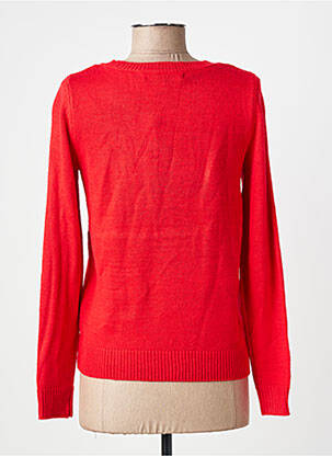 Megztinis raudona VERO MODA moteris
