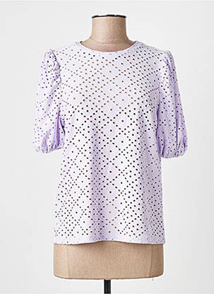 Viršūnė violetinis VERO MODA moteris
