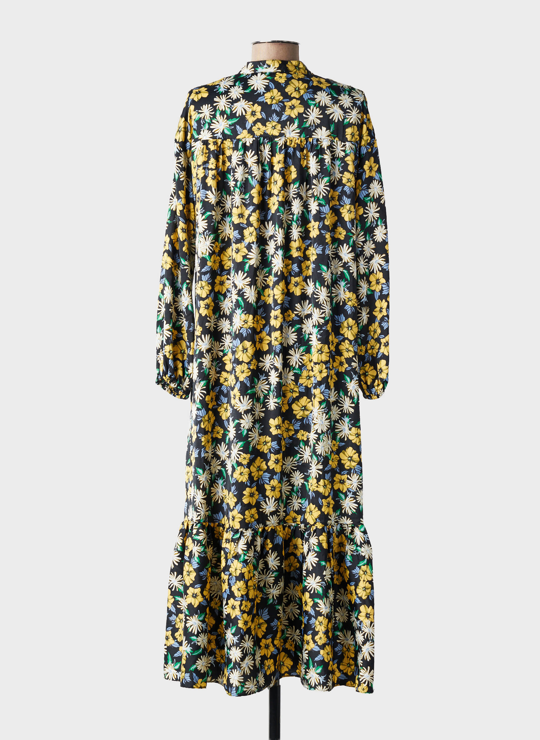 Ilga suknelė juodas MANGO moteris