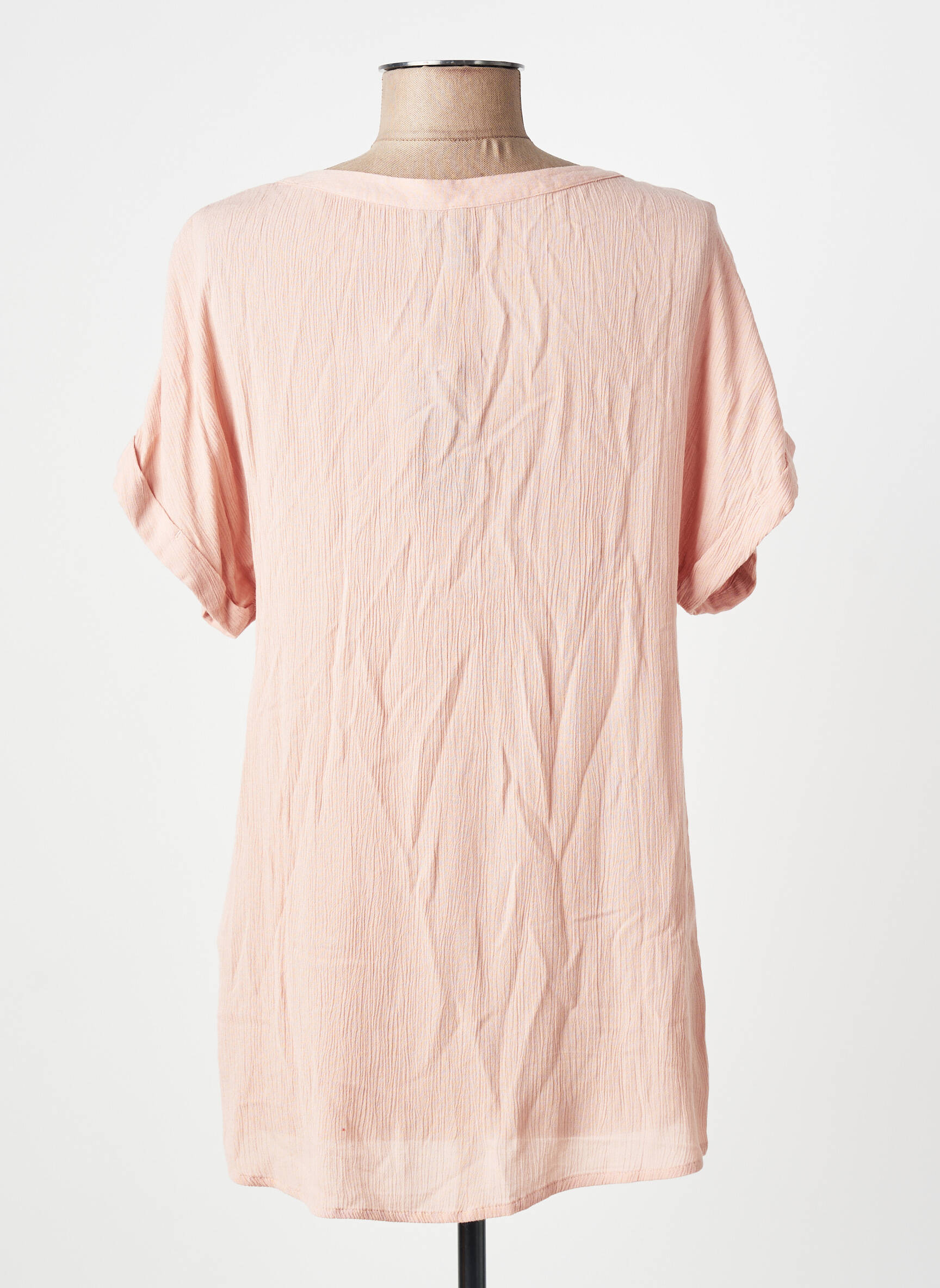 Moteriškas marškinys rožinė VERO MODA moteris