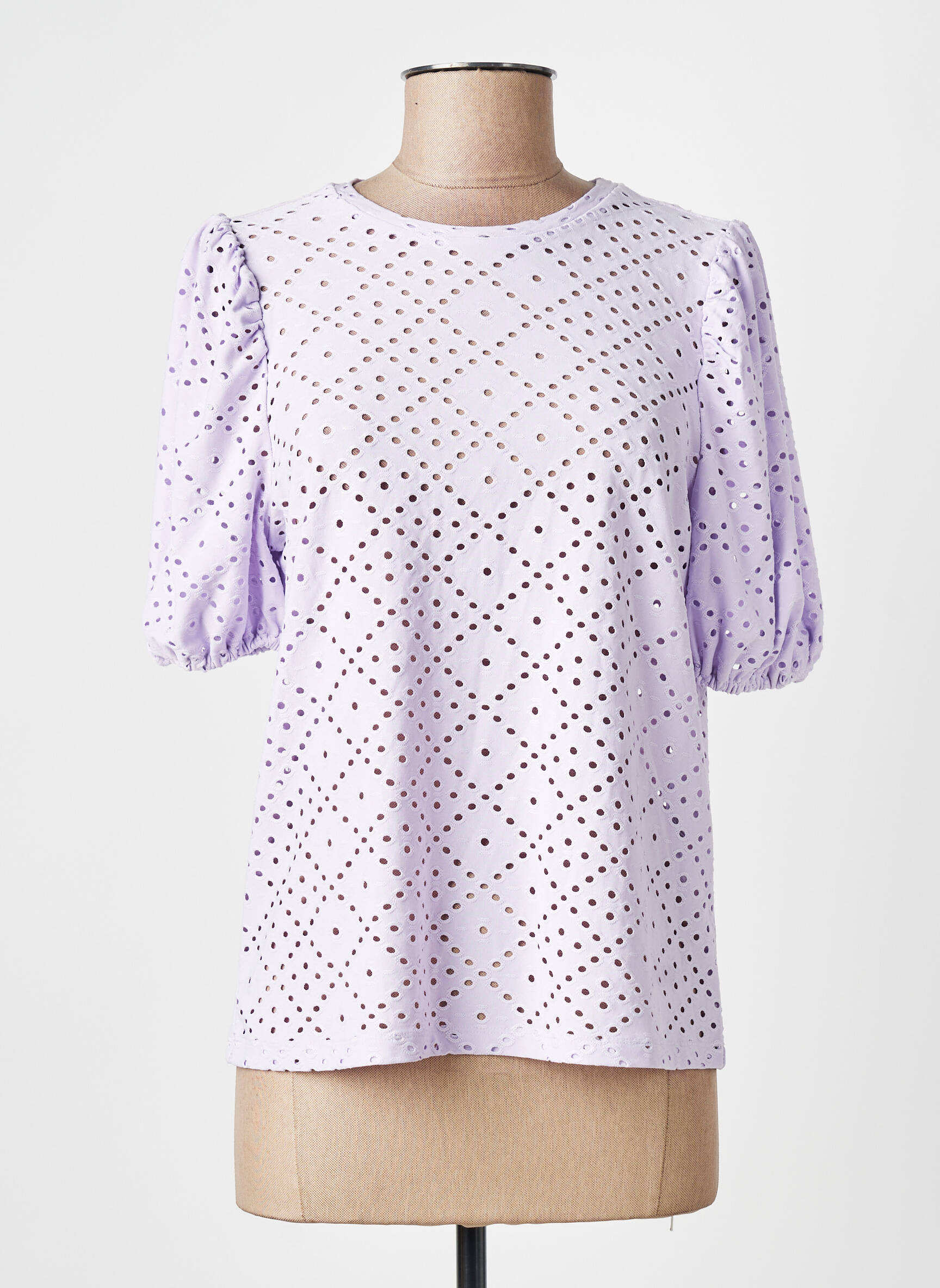 Viršūnė violetinis VERO MODA moteris