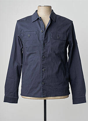 Ilgomis rankovėmis marškinys mėlyna JACK & JONES vyras