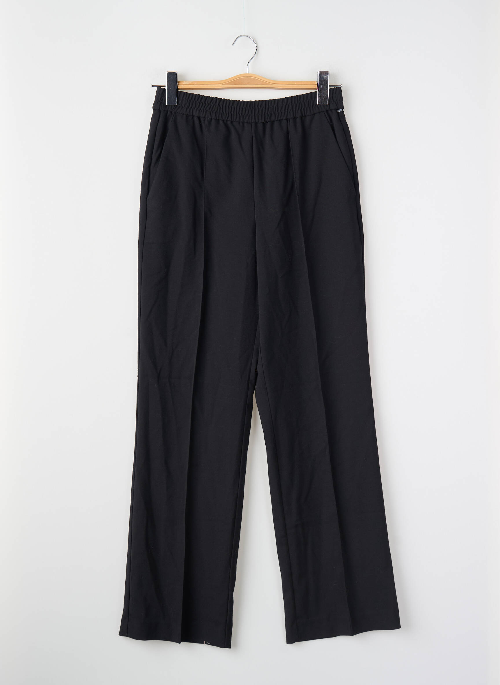 Chino kelnė juodas MANGO moteris