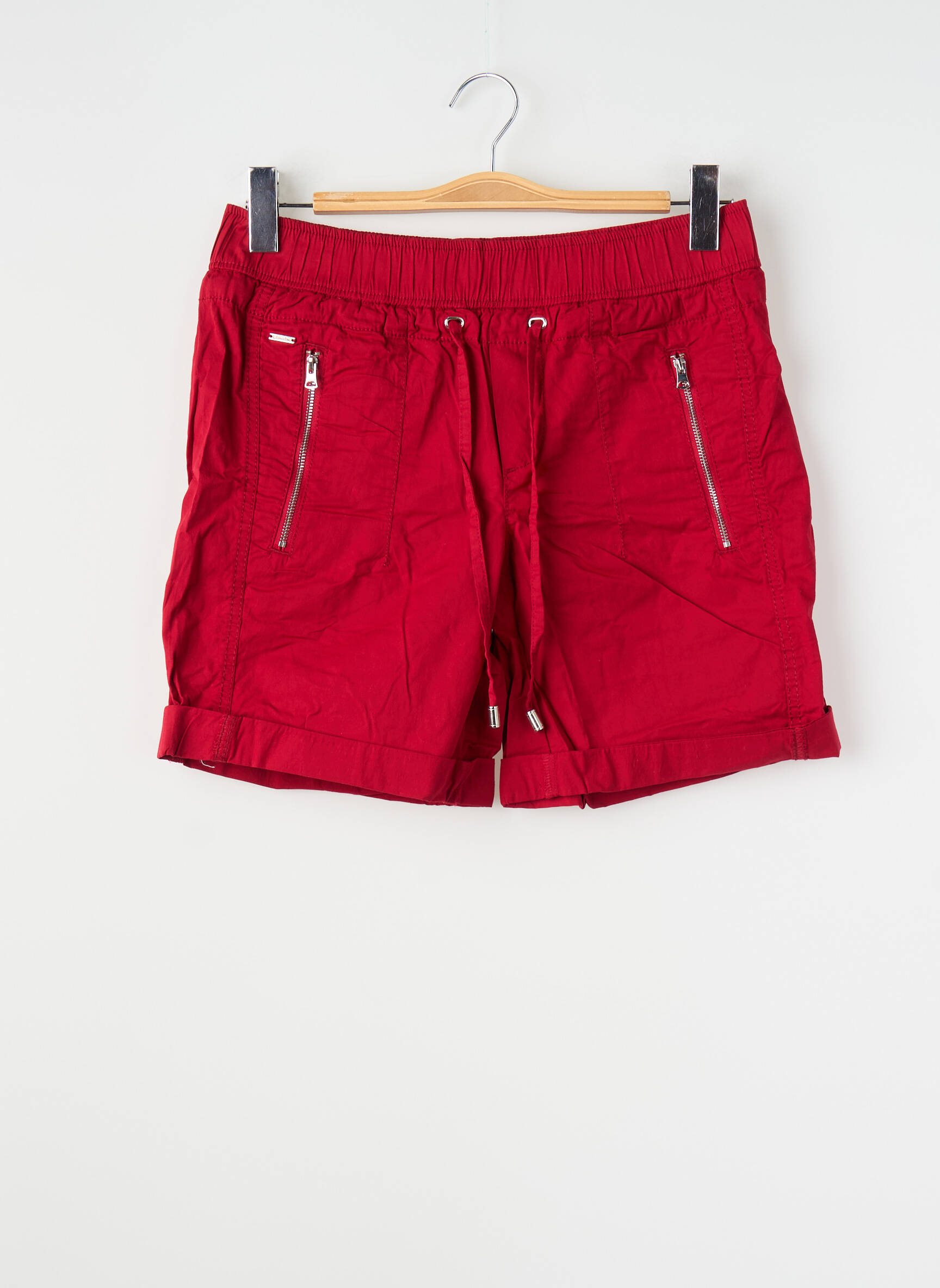 Bermudas raudona STREET ONE moteris