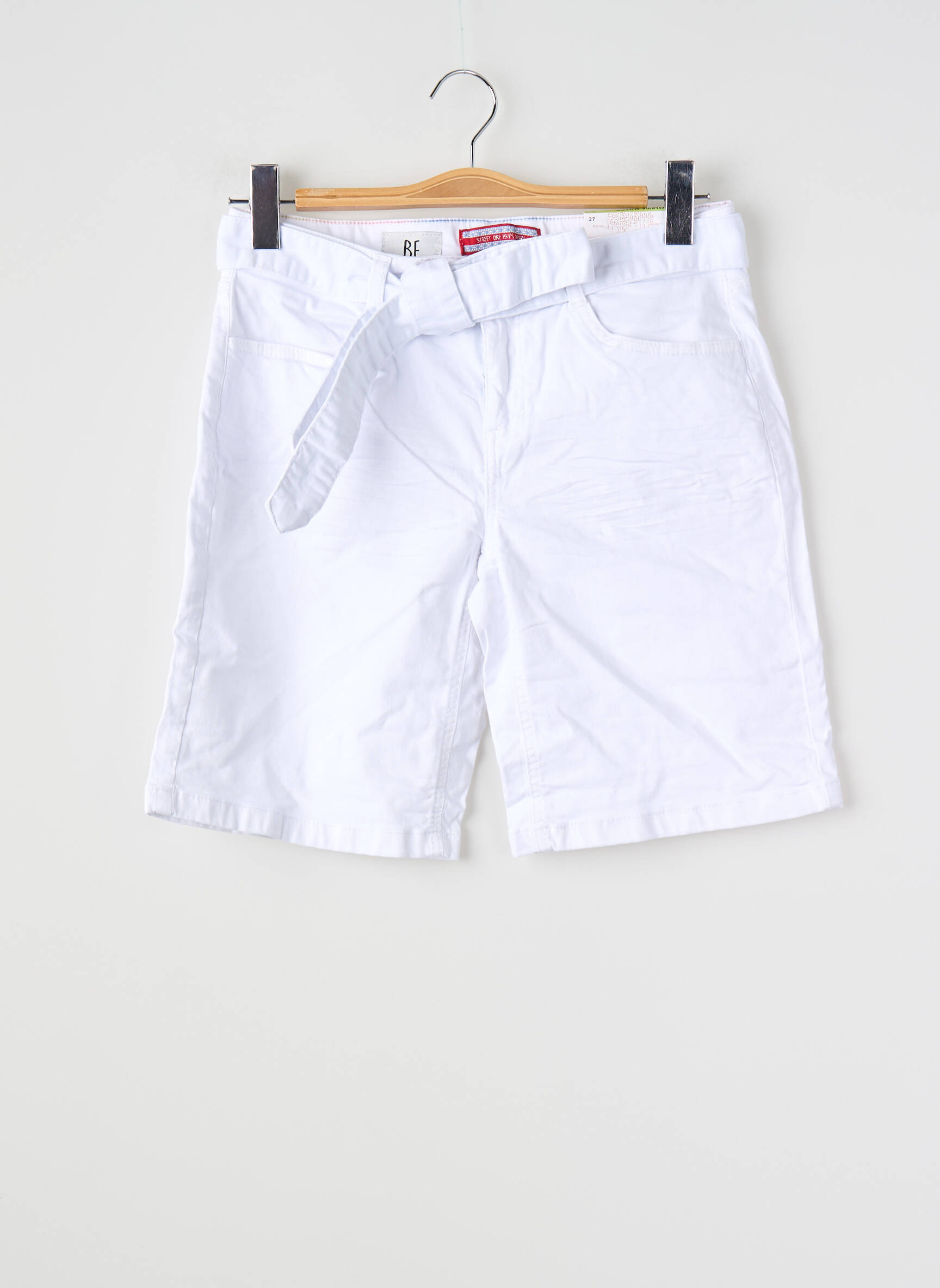 Bermudas baltas STREET ONE moteris