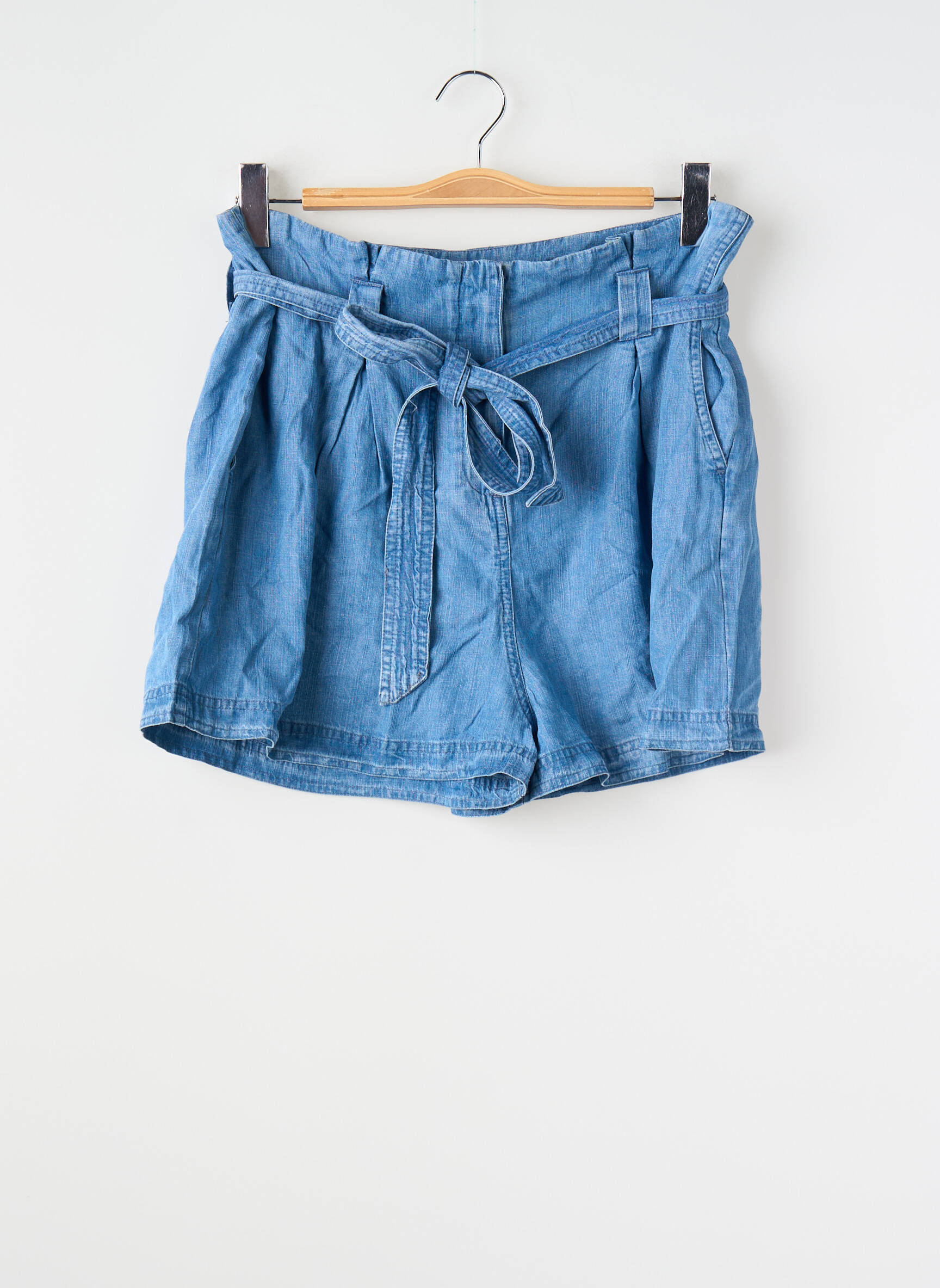 Šortas mėlyna SUPERDRY moteris