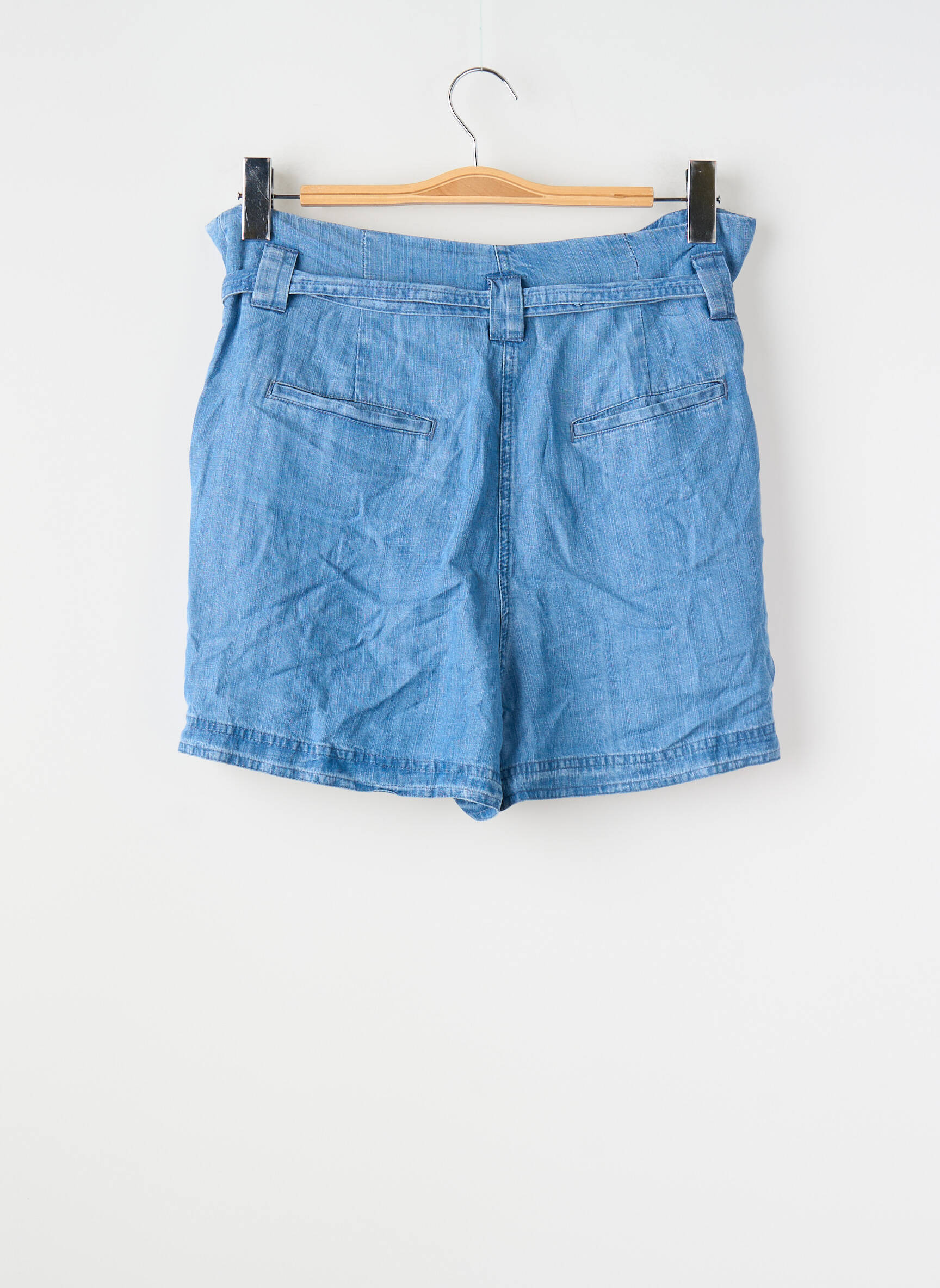 Šortas mėlyna SUPERDRY moteris